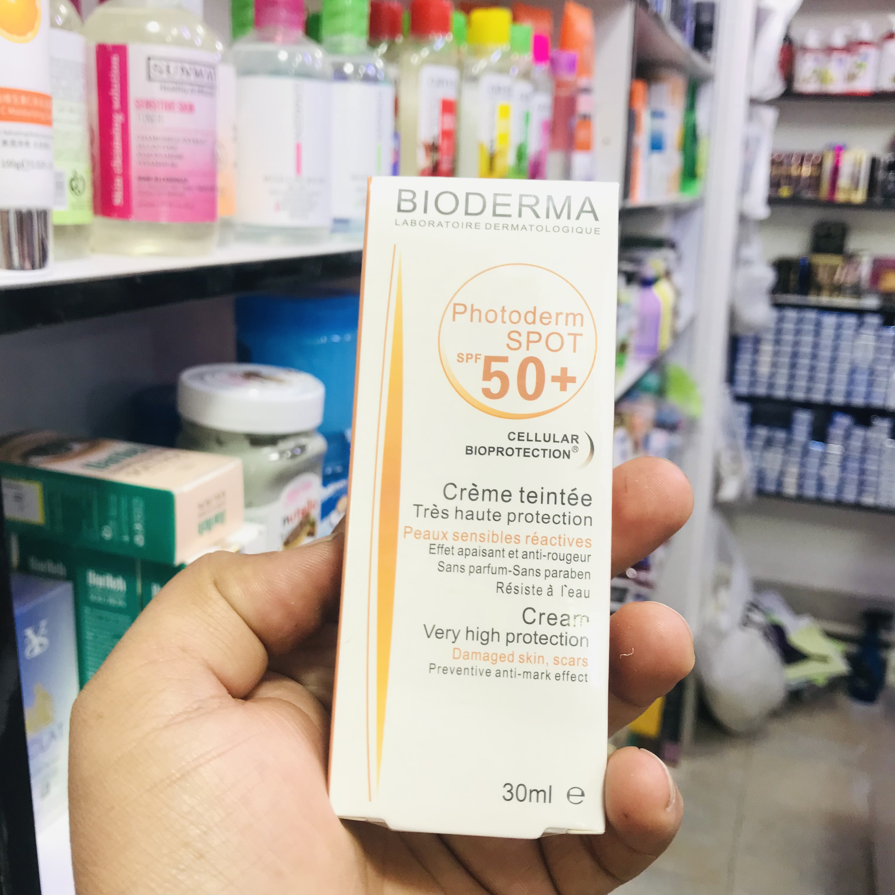ضدآفتاب  بی رنگ